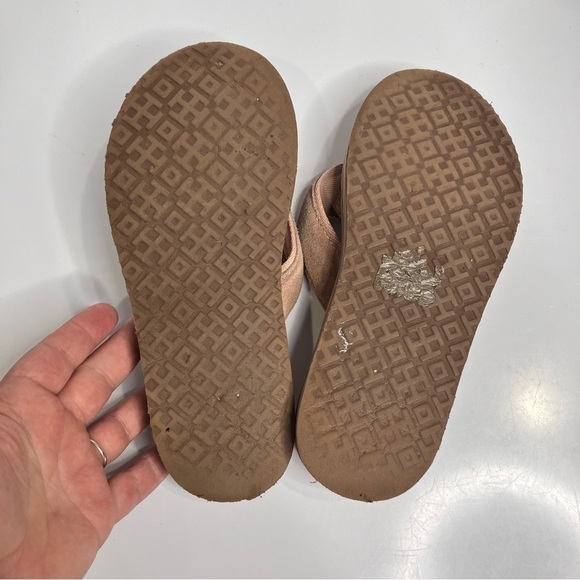 Tory Burch platform 70’s flip flops pink size 6 - Picture 8 of 9